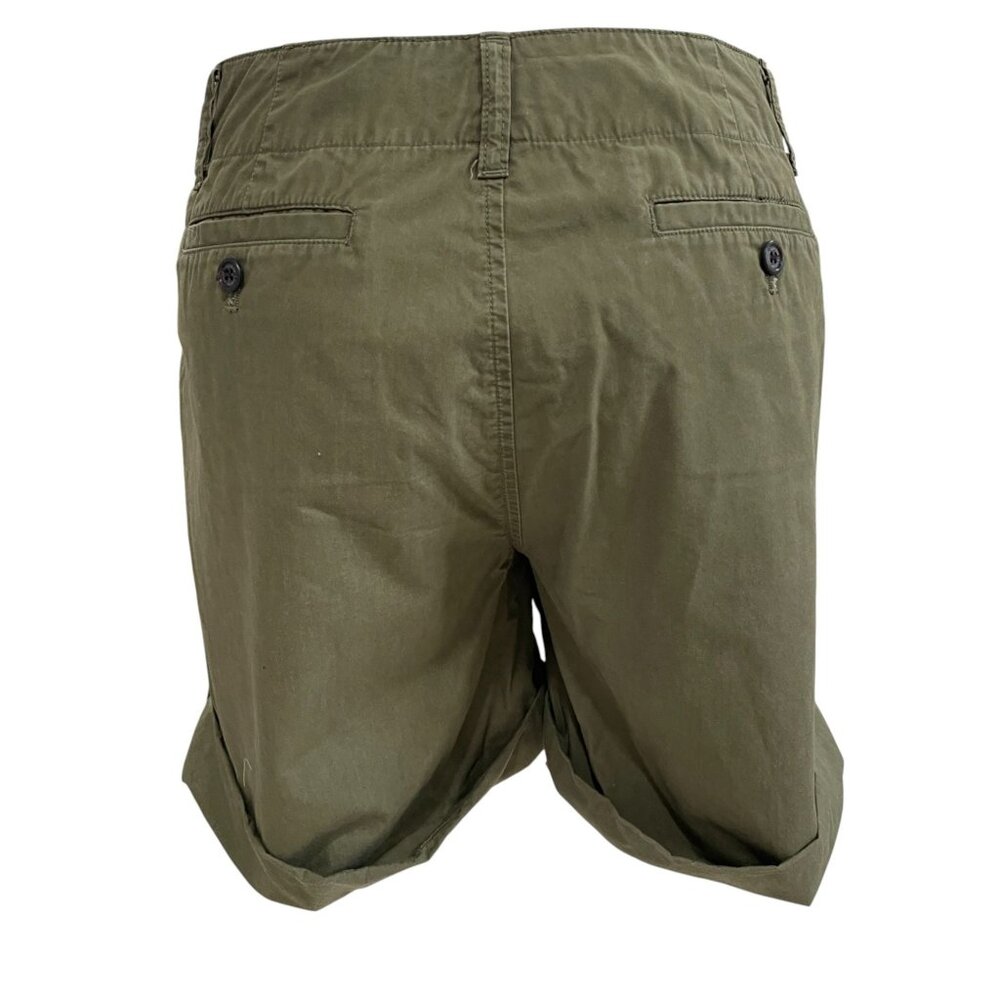 Lauren Ralph‎ Lauren Olive Utility Shorts 12P Cotton Gorpcore Outdoor Summer - Picture 7 of 7